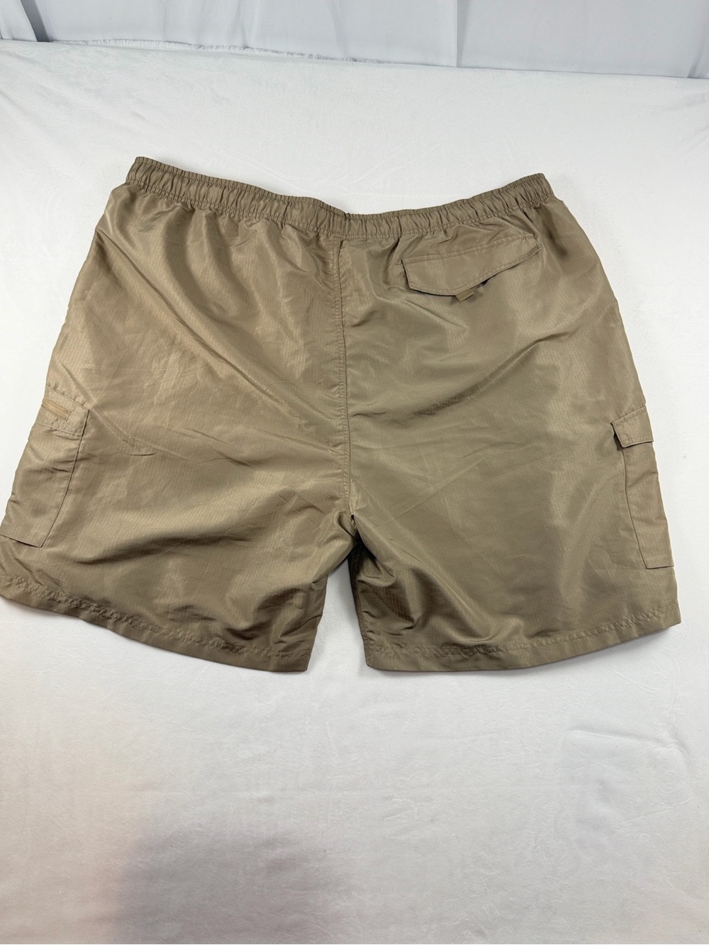 Reebok Men's Casual Cargo Shorts in Tan - Picture 6 of 7